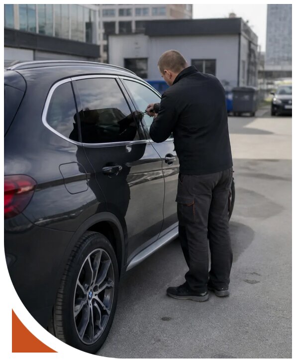 Вскрытие автомобиля БМВ в Рыбинске от 2602 р. | Разлок-Рбн