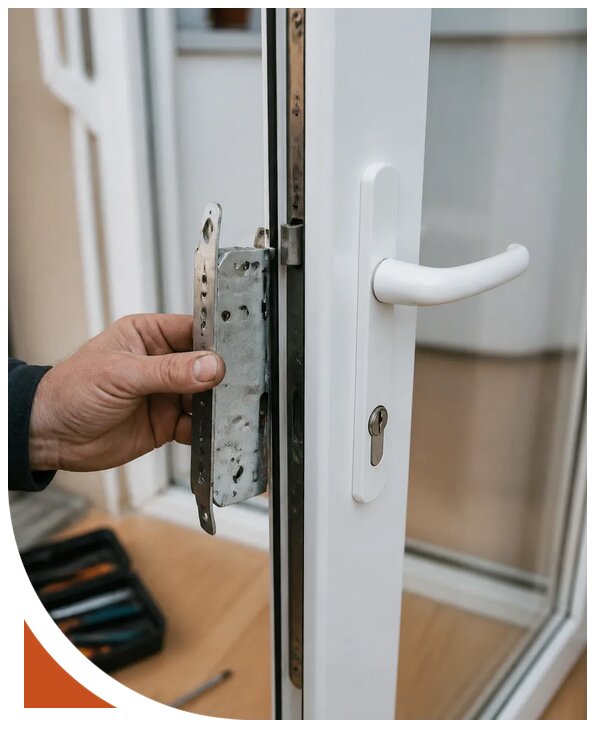 Ремонт замка пластиковой двери в Рыбинске от 2602 р. | Разлок-Рбн